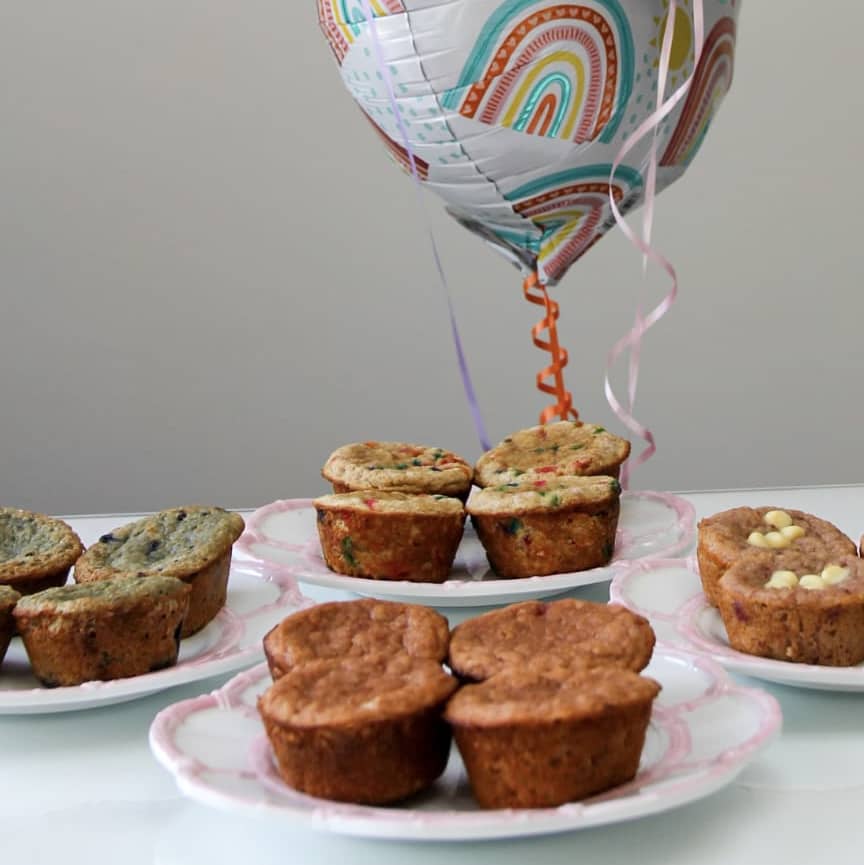 Muffins and Balloon Bouquet